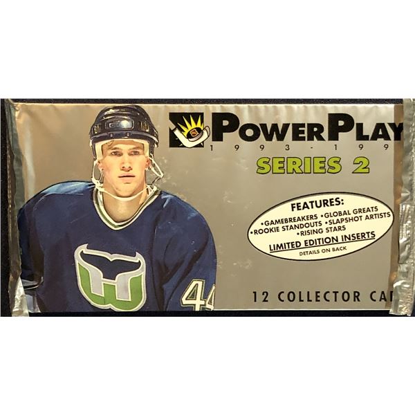 1993-94 UPPER DECK POWER PLAY SERIES 2 FOIL PACK