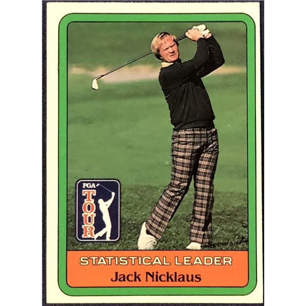 1981 DONRUSS JACK NICKLAUS
