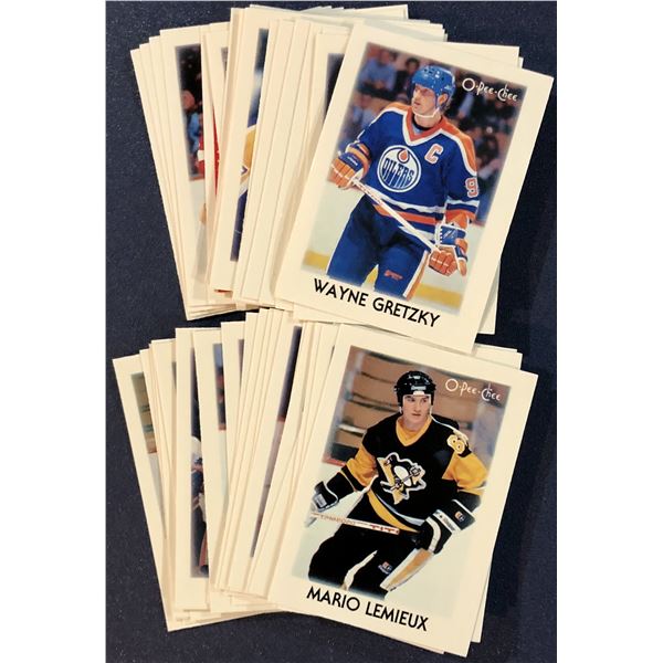1987-88 O-PEE-CHEE NHL GLOSSY LEADERS SET