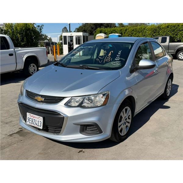 CHEV SONIC 2017 T-DONATION