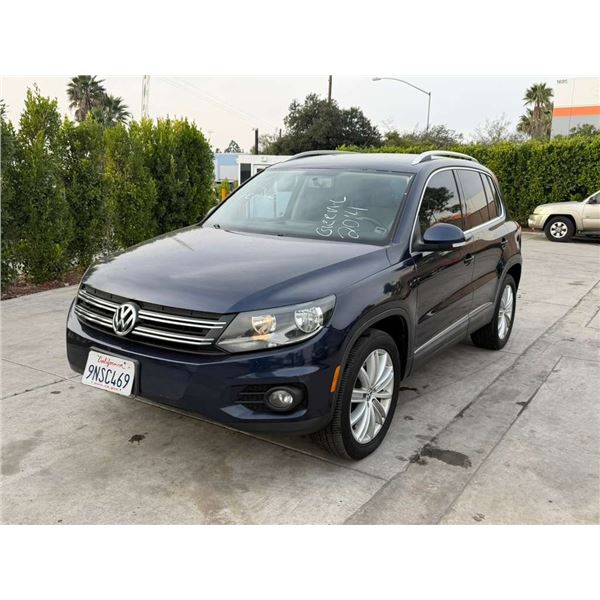 VOLK TIGUAN 2014 REPO- WAIT/TITLE