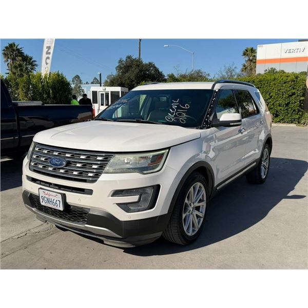 FORD  EXPLORER 2016 T-REPO 2 DAYS