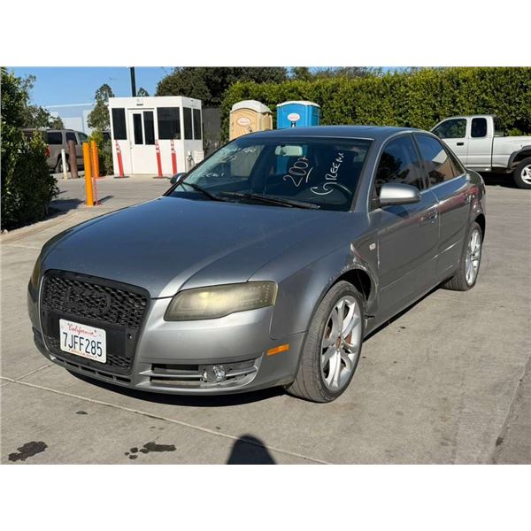 AUDI A4 2007 SALV T/DONATION