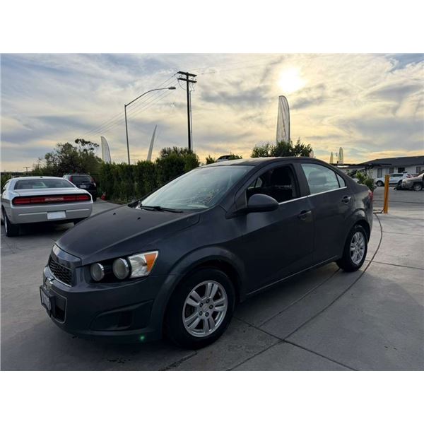 CHEV SONIC 2013 T-DONATION