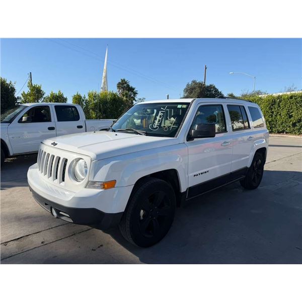 JEEP  PATRIOT 2016 O/S TITLE 2 DAYS