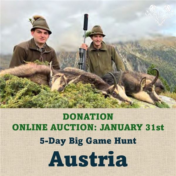 5-Day Big Game Hunt for Hunter and Observer in Austria