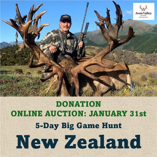 5-Day Big Game Hunt in New Zealand