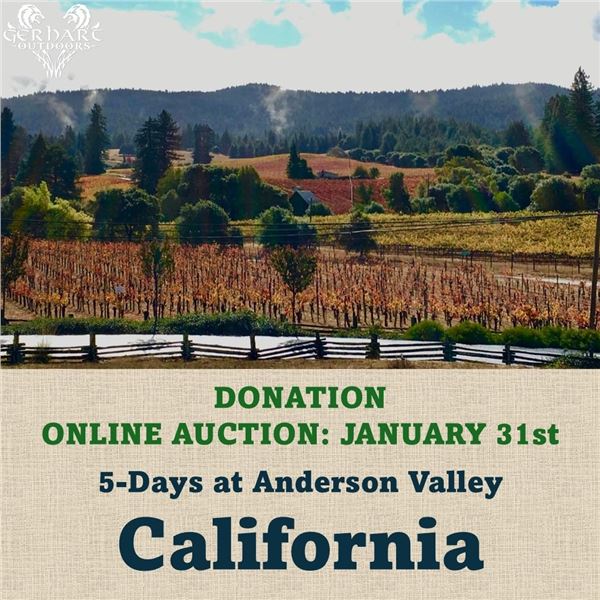 5-Days at Anderson Valley Wine Country