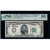 Image 1 : 1928B $5 Minneapolis FRN PMG 63EPQ