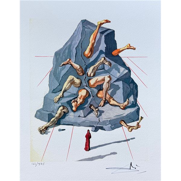 Salvador Dali Divine Comedy SIMONIAC Facsimile Signed Numbered Giclee