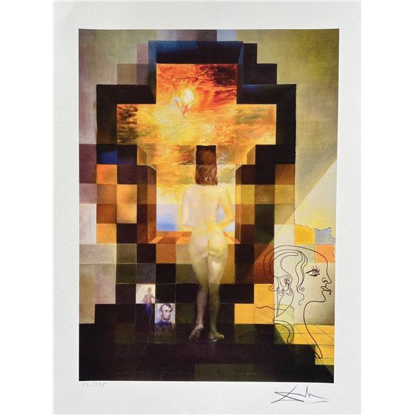 Salvador Dali DALIVISION Facsimile Signed & Numbered Giclee Art