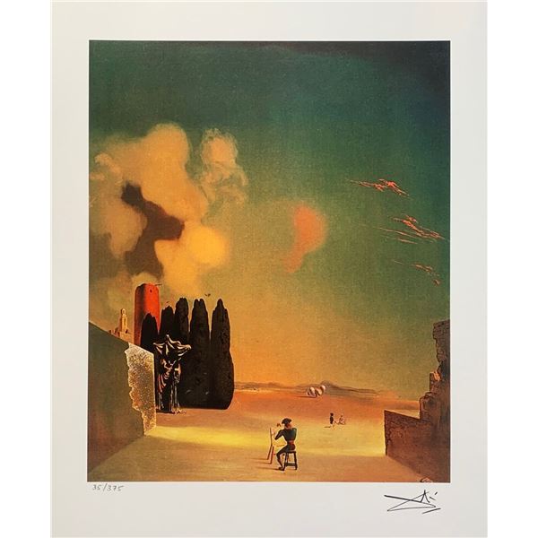 Salvador Dali ENIGMATIC ELEMENTS Facsimile Signed & Numbered Giclee