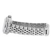 Image 6 : Rolex Ladies Stainless Steel Sapphire And Diamond Bezel Date Watch