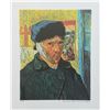 Image 1 : Vincent Van Gogh SELF PORTRAIT WITH BANDAGED EAR Estate Signed Limited Edition Giclee