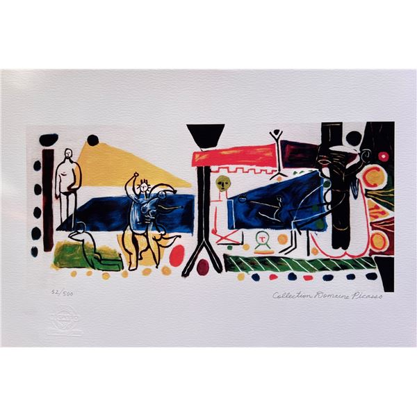 Pablo Picasso THE FAMILY Estate Signed Limited Edition Giclee