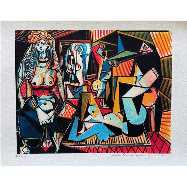 Pablo Picasso WOMEN IN ALGIERS Estate Signed Limited Edition Giclee