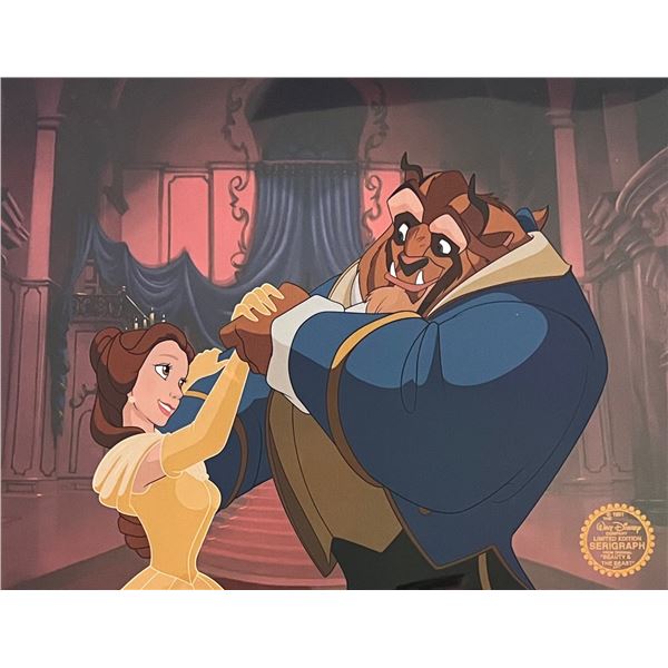 Disney BEAUTY AND THE BEAST Limited Edition Sericel Animation