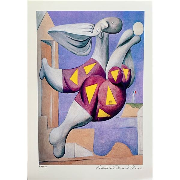 Pablo Picasso BATHER WITH BEACH BALL Estate Signed Limited Edition Giclee