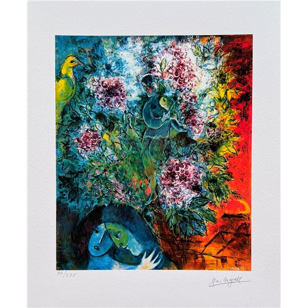 Marc Chagall ENCHANTMENT VESPERAL Facsimile Signed Limited Edition Giclee