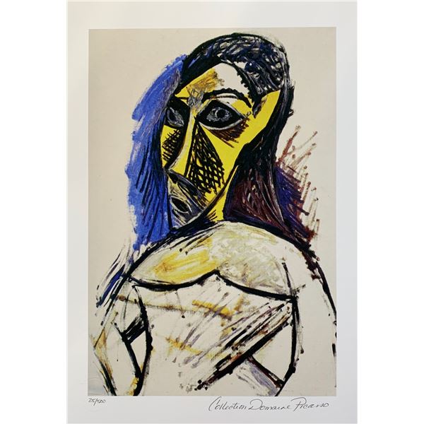 Pablo Picasso FEMALE NUDE STUDY Estate Signed Limited Edition Giclee