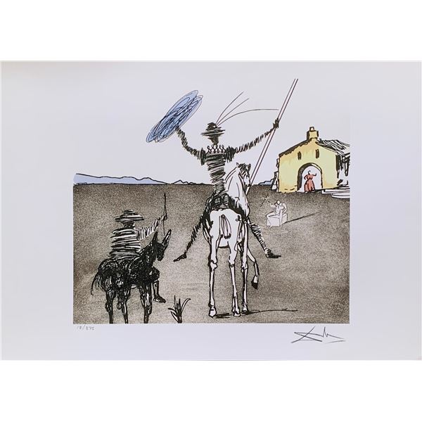 Salvador Dali IMPOSSIBLE DREAM Facsimile Signed Limited Edition Giclee