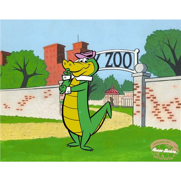 Hanna Barbera WALLY GATOR Sericel Animation Art Serigraph Cel