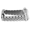 Image 8 : Rolex Ladies Stainless Steel 14K Fluted Bezel Date Watch