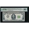 Image 1 : 1934 $100 St Louis FRN PMG 66EPQ Top Pop