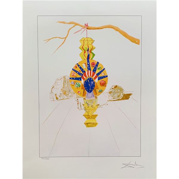 Salvador Dali AMERICAN CLOCK Facsimile Signed Limited Edition Giclee