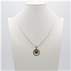 Image 2 : Outstanding 1 Ct Sterling Silver Ruby Pendant