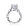 Image 2 : Sterling Silver 5ct Moissanite Ring