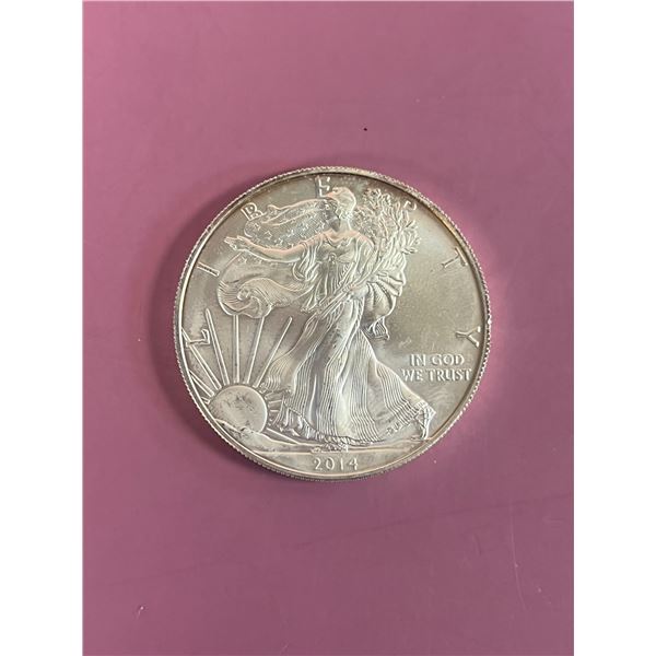 2014 American Liberty 1oz Fine Silver Eagle