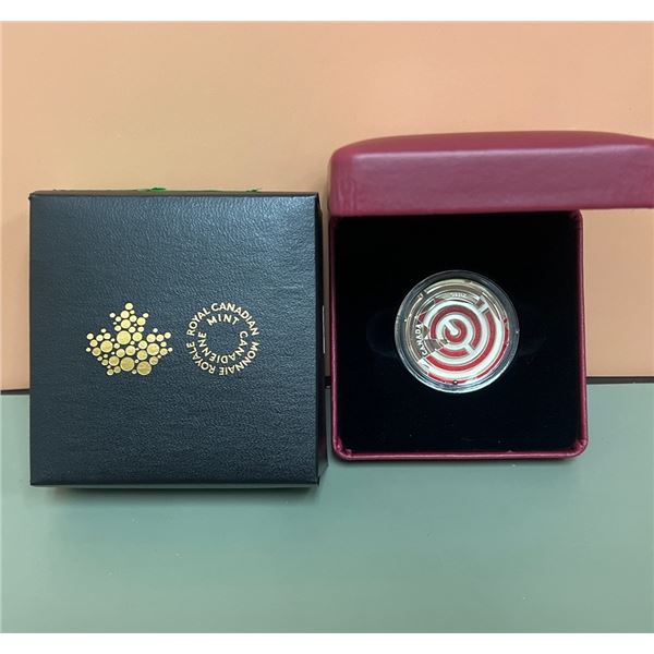 2016 $20 Fine Silver Coin - Maple Leaf Maze 99.99% Pure Silver, 1oz
