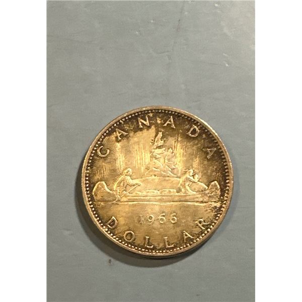 1966 Canada Silver Dollar