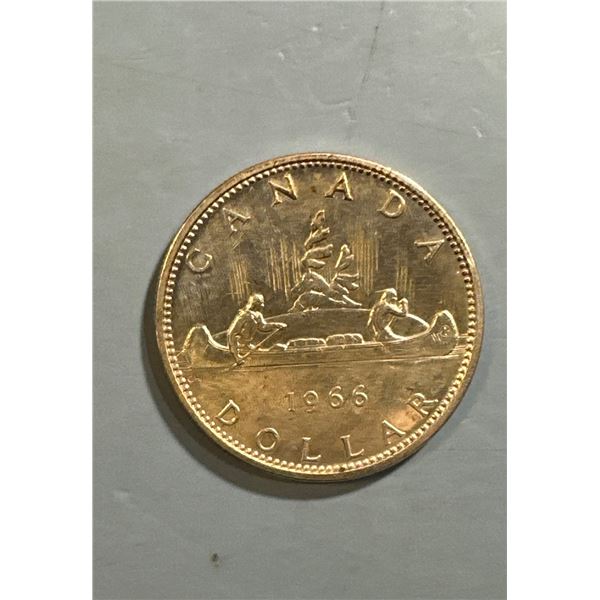1966 Canada Silver Dollar