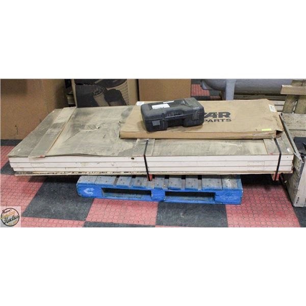 FREIGHT CLAIM: PALLET INCLUDES DOORS AND MORE