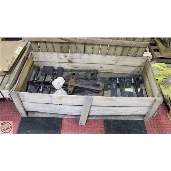 FREIGHT CLAIM: PALLET OF SOLID STEEL HEAVY DUTY