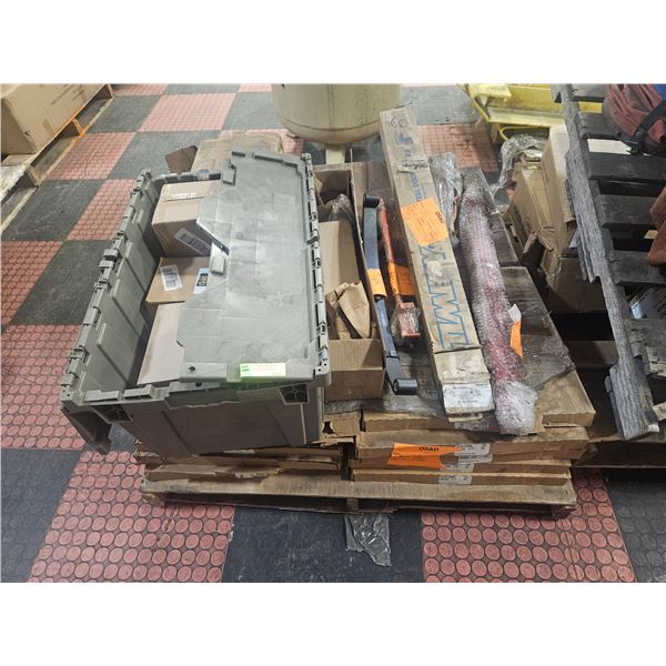 FREIGHT CLAIM: PALLET WITH LEAF SPRINGS, GOLD