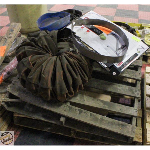 FREIGHT CLAIM: PALLET INCLUDES WORKSITE CHUTES AND