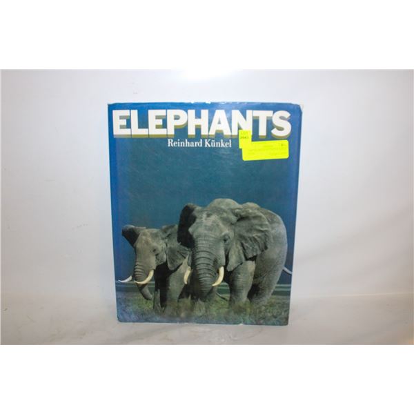1989 "ELEPHANTS" COFFEE TABLE BOOK