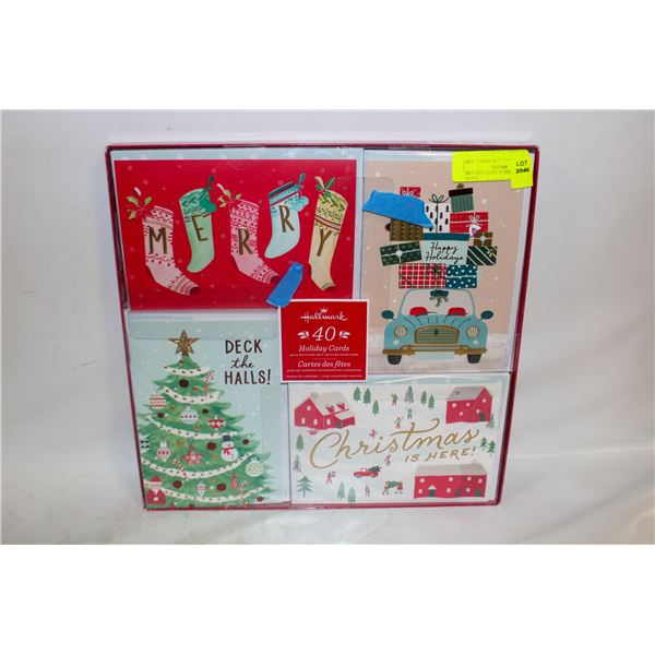 NEW HALLMARK 40 HOLIDAY CARDS