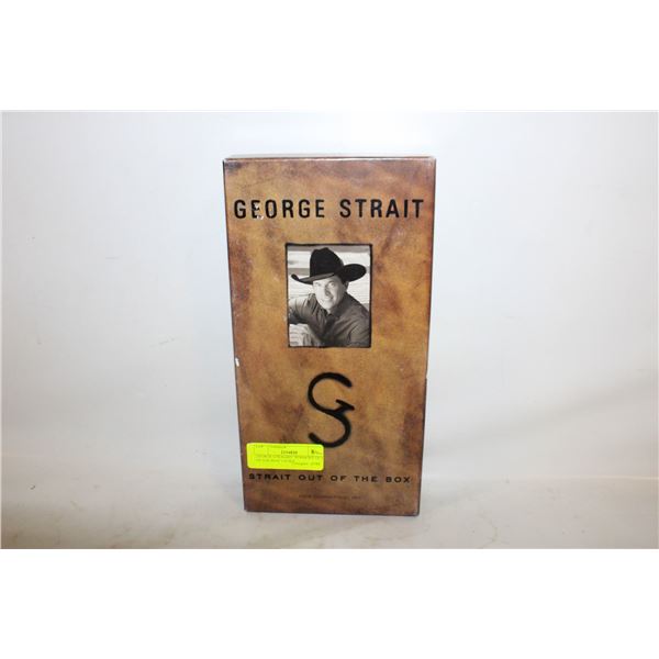 GEORGE STRAIGHT "STRAIGHT OUT OF THE BOX" CD SET