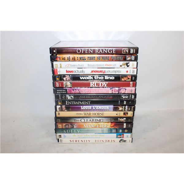 DVD'S- ASSORTED BOX LOT