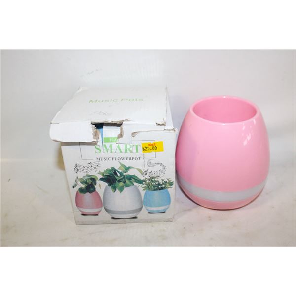 2 x MUSIC FLOWER POTS