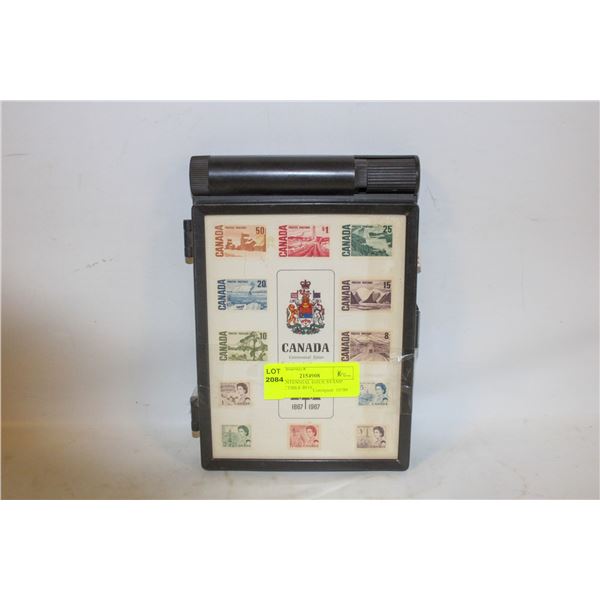 1967 CENTENNIAL ISSUE STAMP COLLECTIBLE BOX