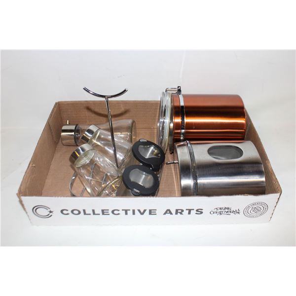 KITCHEN UTENSILS ASSORTED W/STAINLESS STAND