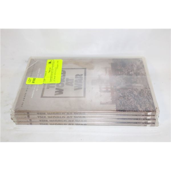 DVD MOVIE BOX SET "THE WORLD AT WAR" NEW SEALED