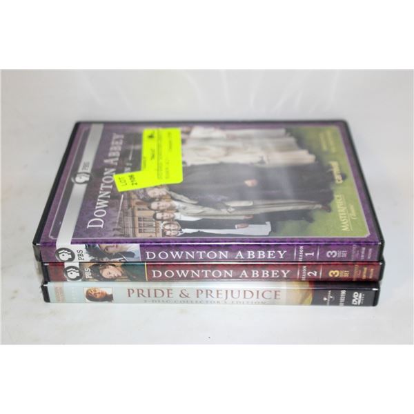 DVD SERIES "DOWNTOWN ABBEYT" SEASON 1 & 2 +
