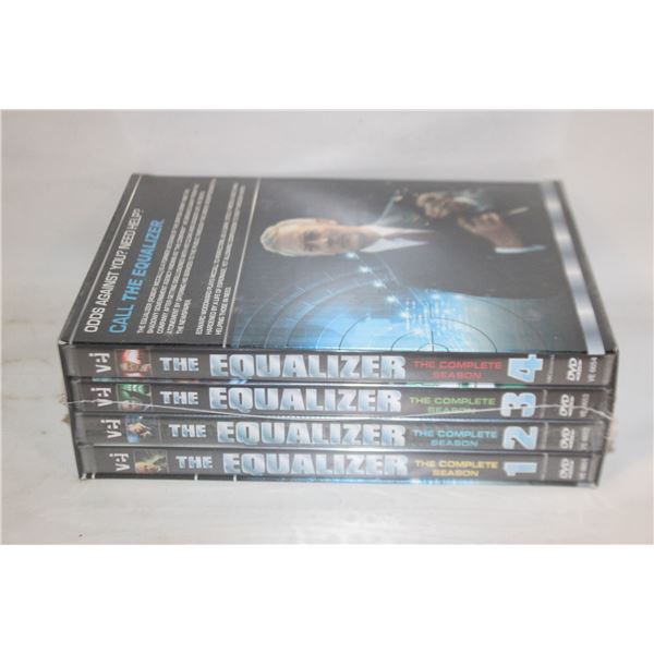DVD SERIES "THE EQUALIZER - COMPLETE COLLECTION"
