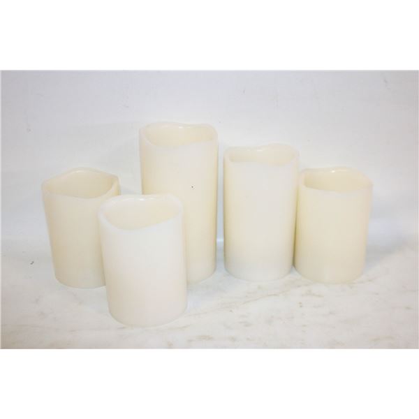 FLAMELESS CANDLES ASSORTED